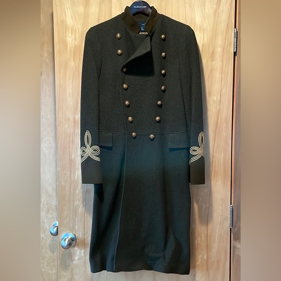 Ralph Lauren BLUE LABEL long wool winter coat NWT - Picture 1 of 11